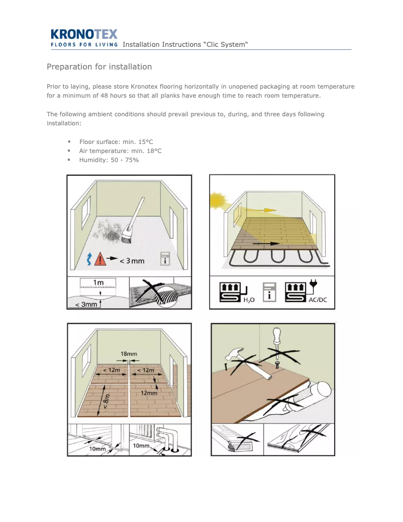 Page 1 of the manual User Manual Kronotex Mega