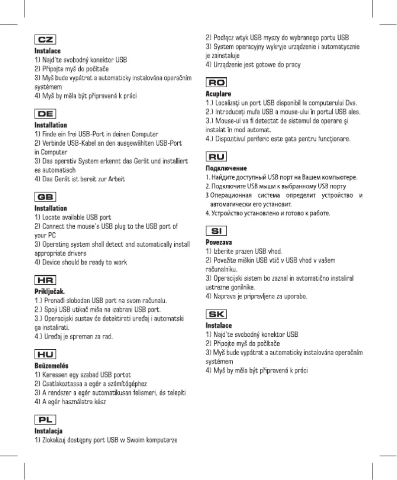 Page 1 de la notice Manuel utilisateur ModeCom MC-M9