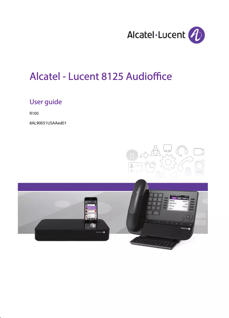 Image de la première page du manuel de l'appareil 8125 Audioffice