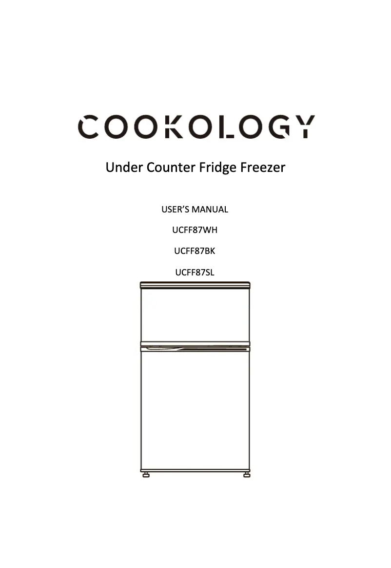 Image de la première page du manuel de l'appareil UCFF87SL