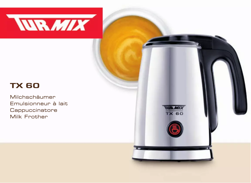 Page 1 de la notice Manuel utilisateur Trumix TX 60