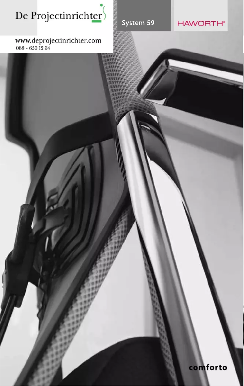 Page n°1 - Manuel utilisateur Haworth System 59