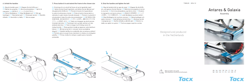 Image de la première page du manuel de l'appareil Antares T1000
