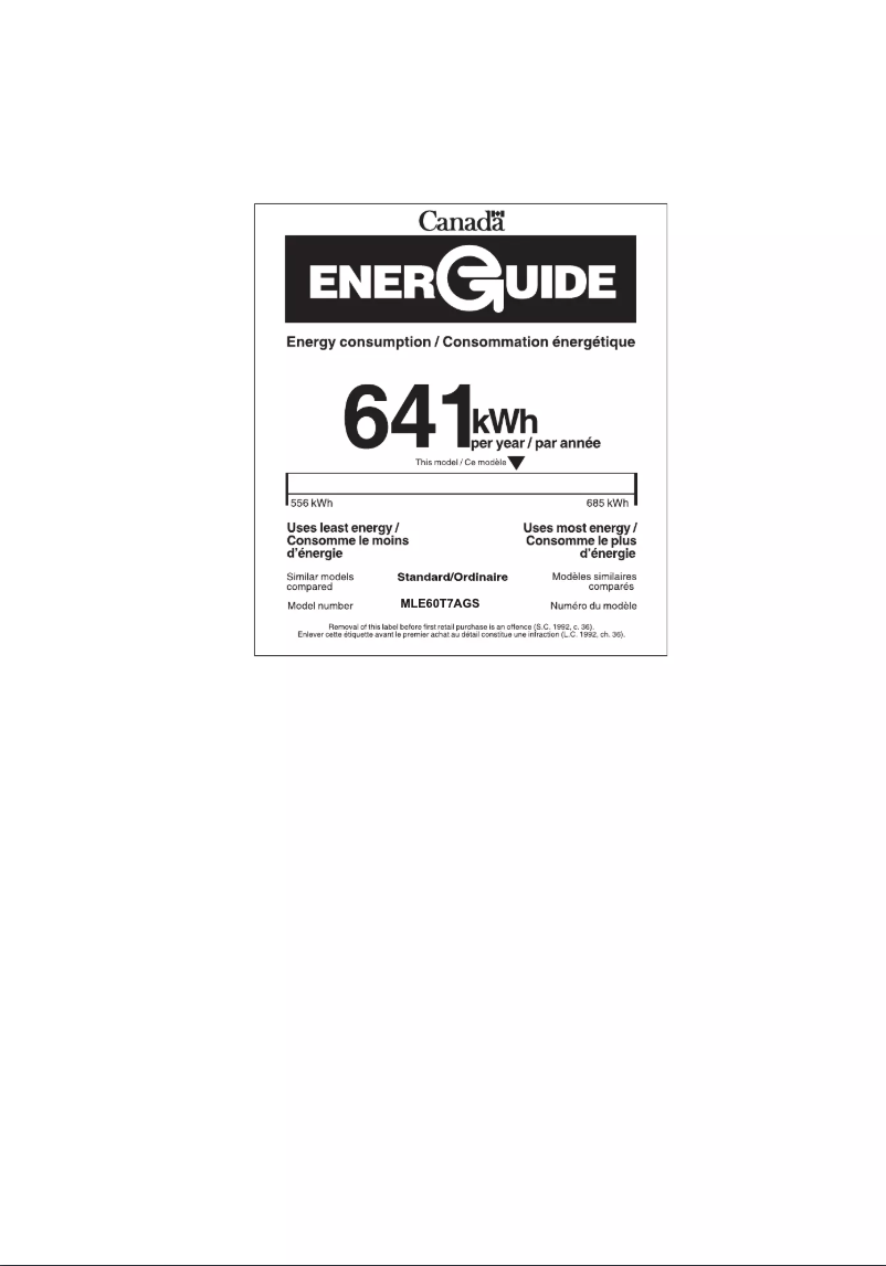 Page 1 de la notice Manuel utilisateur Midea MLE60T7AGS