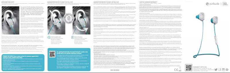 Image de la première page du manuel de l'appareil LEAP