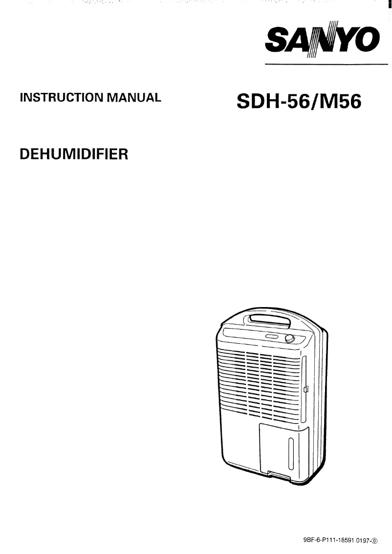 Page n°1 - Manuel utilisateur Sanyo SDH-56