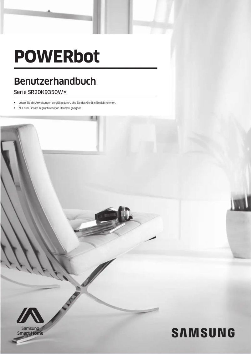 Image de la première page du manuel de l'appareil POWERbot Expert