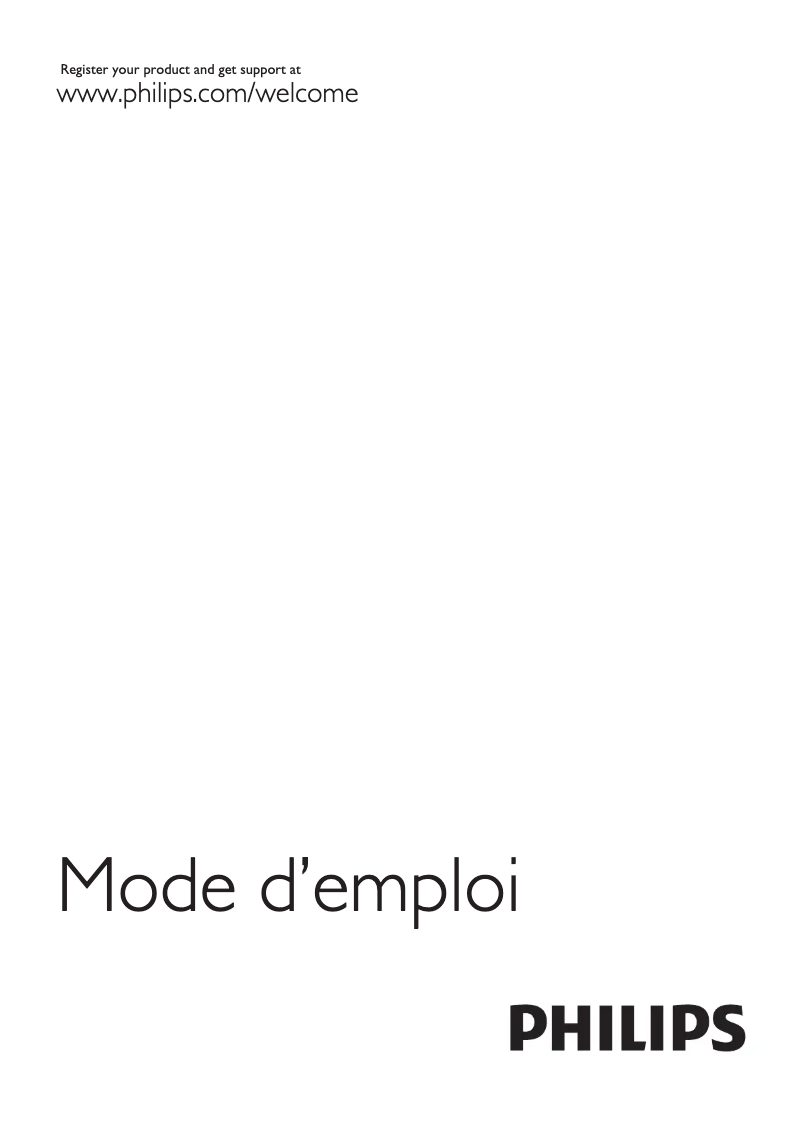 First page image of the manual for 37PFL6007T