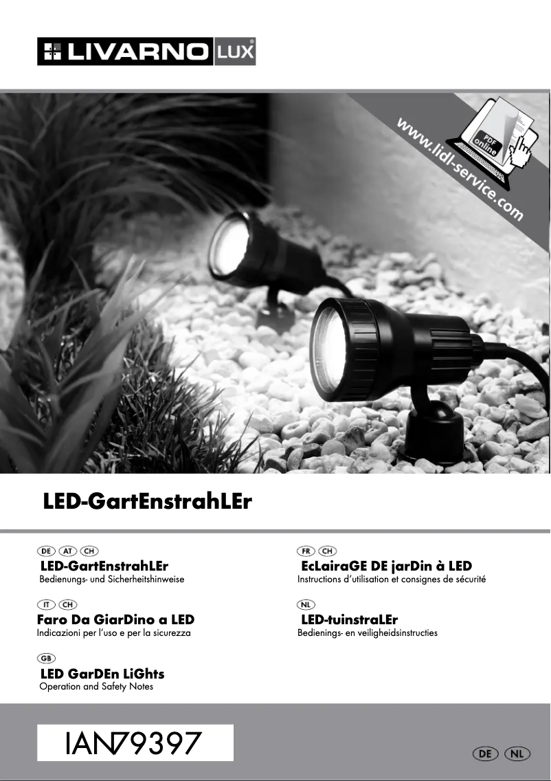 Image de la première page du manuel de l'appareil IAN 79397