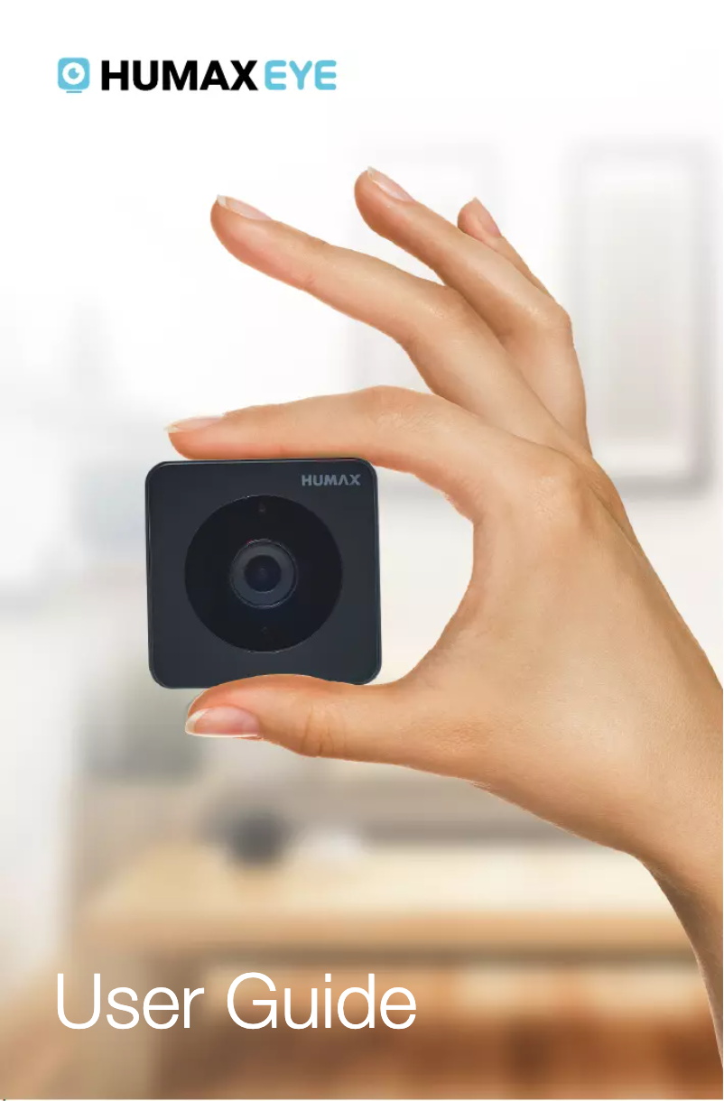 Page 1 de la notice Manuel utilisateur Humax Eye