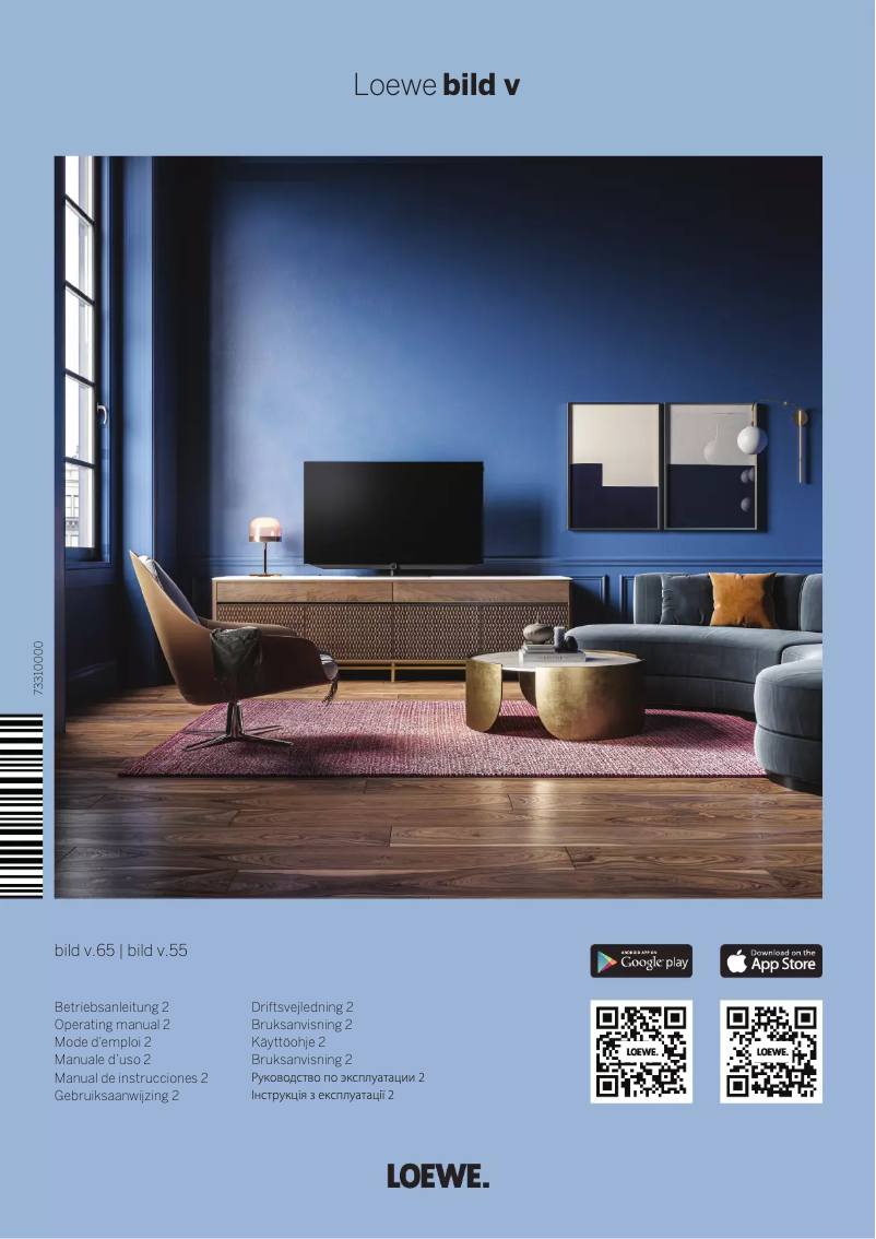 Page n°1 - Manuel utilisateur Loewe Bild v.55