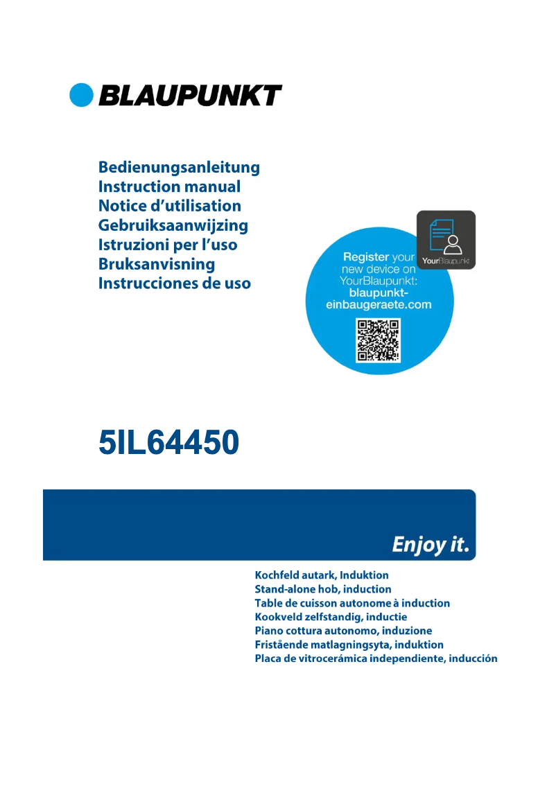 Page n°1 - Guide d'installation Blaupunkt 5IL64450