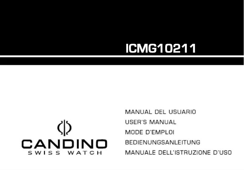 Page n°1 - Manuel utilisateur Candino C4519