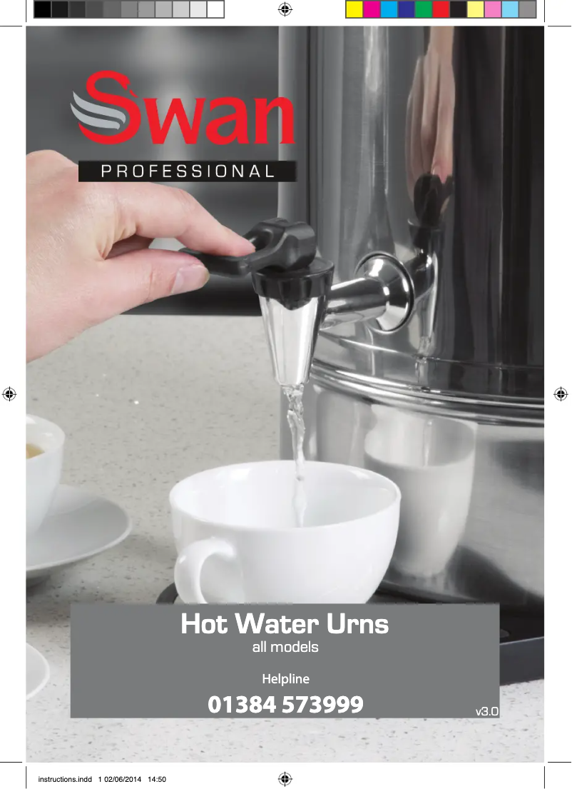 Image de la première page du manuel de l'appareil SWU16L