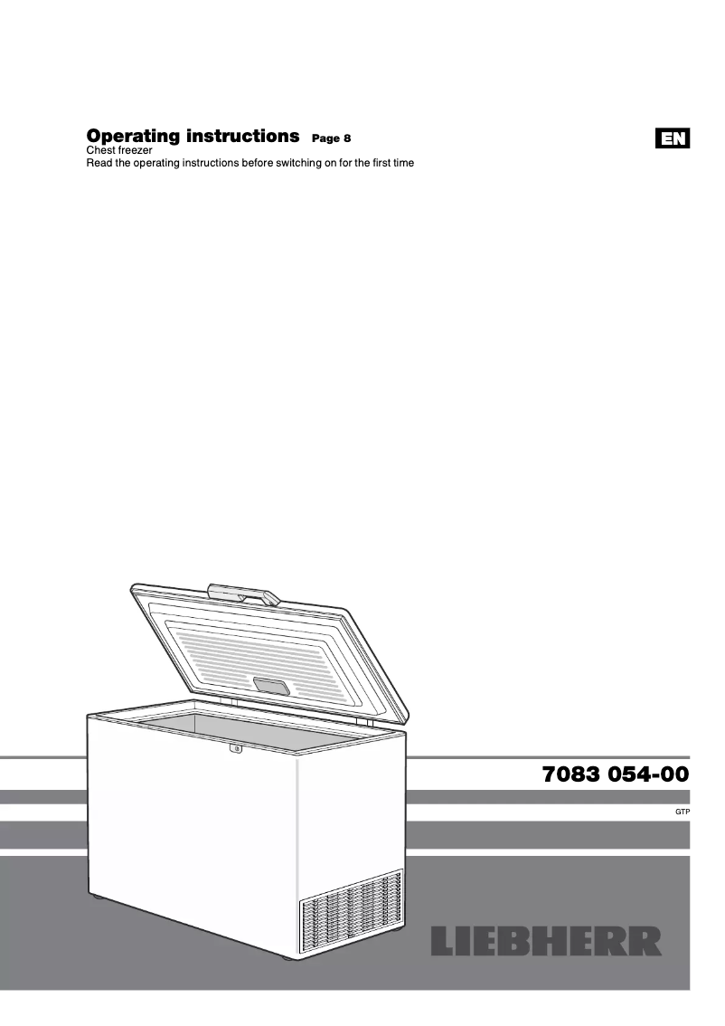 Image de la première page du manuel de l'appareil GTP 4656-20