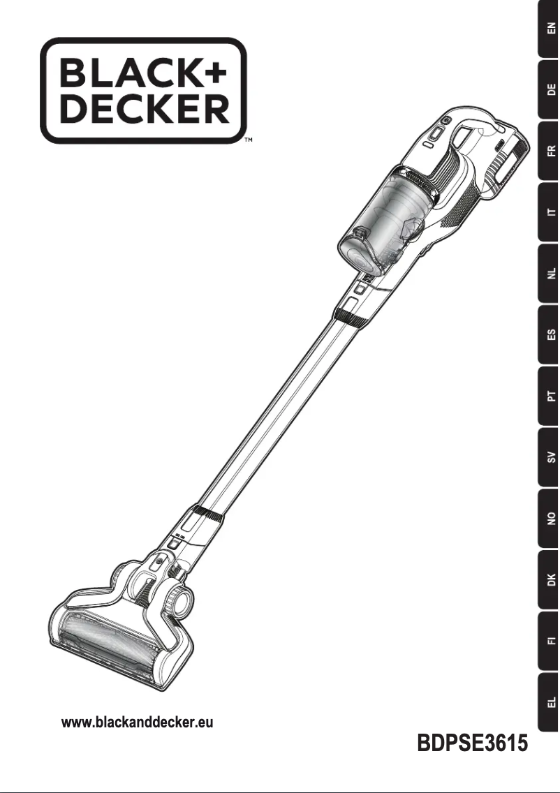 Page n°1 - Manuel utilisateur Black & Decker BDPSE3615