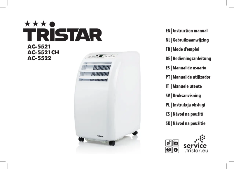 Página 1 del manual Manual de usuario TriStar AC-5522