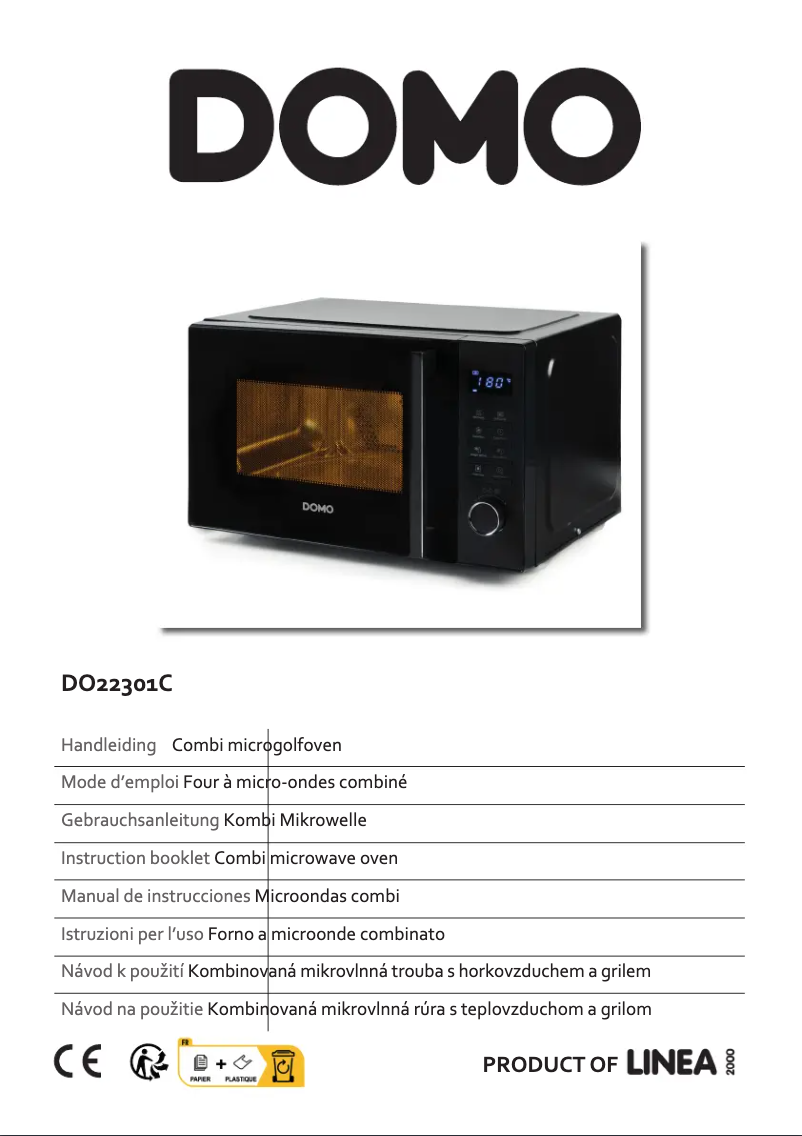 Page n°1 - Manuel utilisateur Domo DO22301C