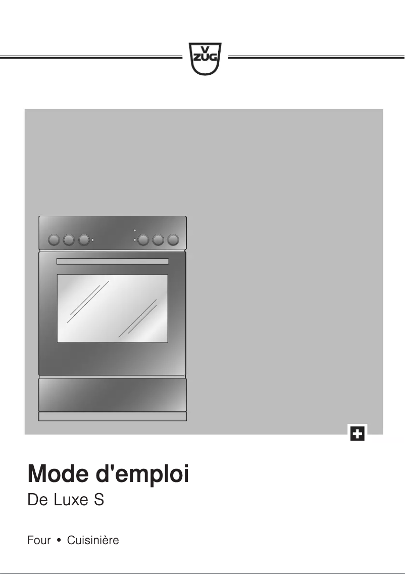 Image de la première page du manuel de l'appareil De Luxe S