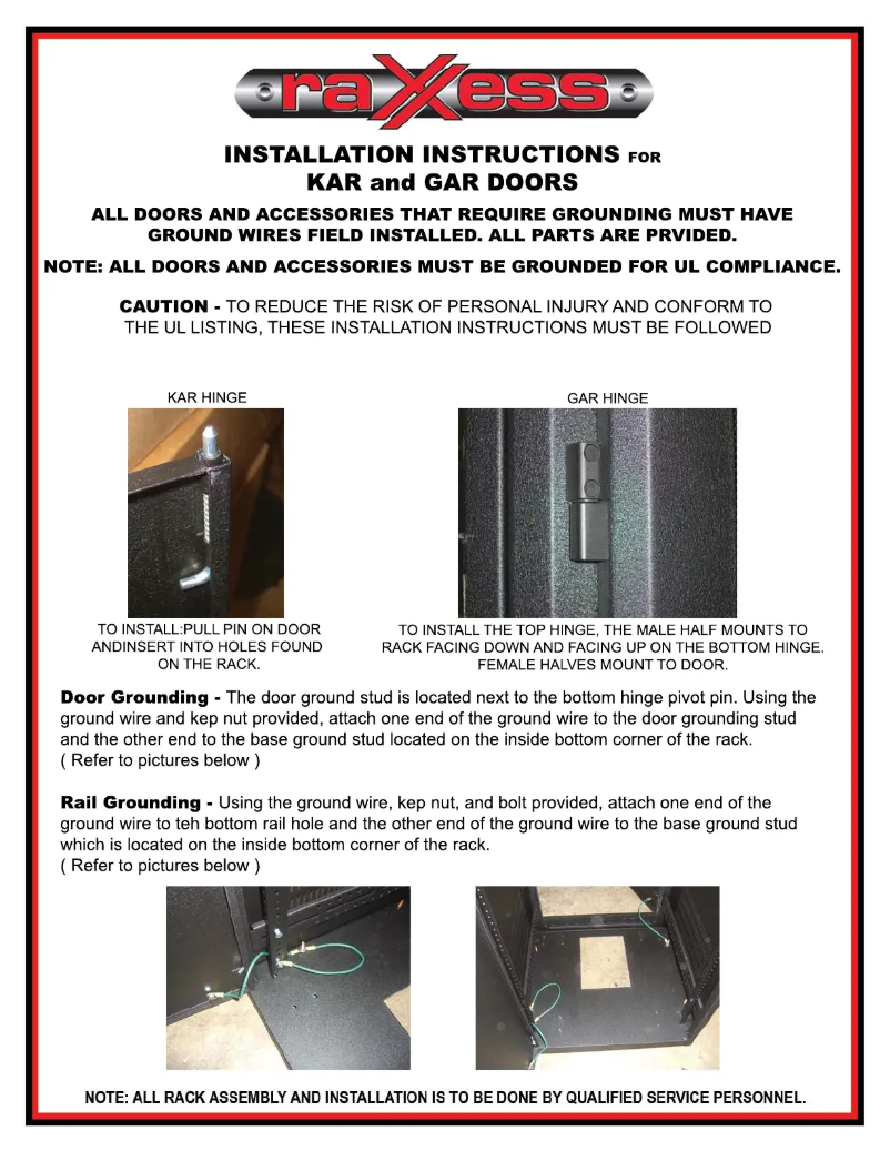 Page 1 de la notice Manuel utilisateur Chief KARD-40R