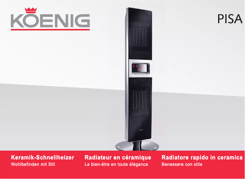 Página 1 del manual Manual de usuario Koenig B06162