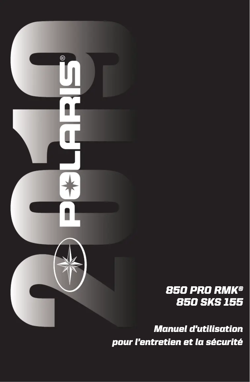 Image de la première page du manuel de l'appareil 850 SKS 155 (2019)
