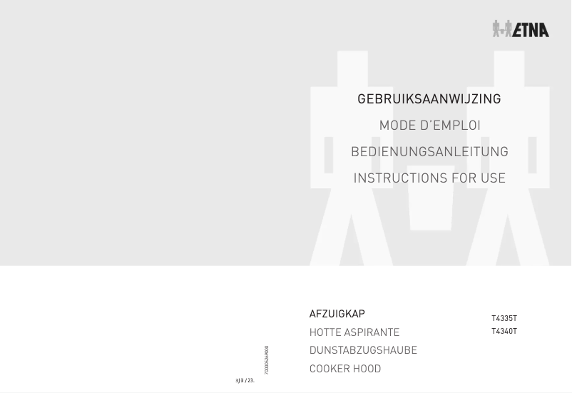 Página 1 del manual Manual de usuario Etna T4340T