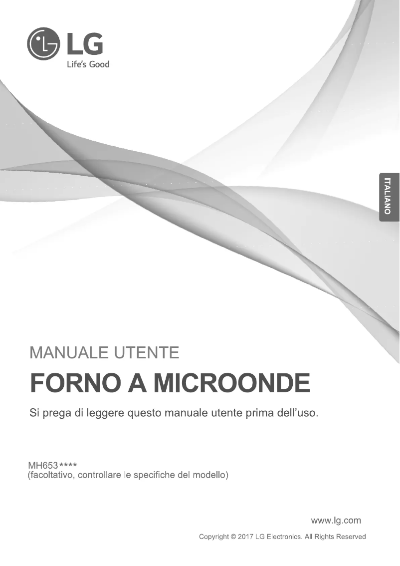 Page n°1 - Manuel utilisateur LG MH6535GIH