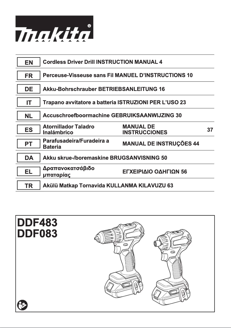 Image de la première page du manuel de l'appareil DLX8026TW1