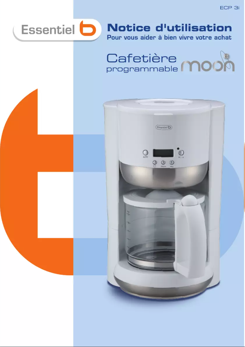 Image de la première page du manuel de l'appareil ECP 3i Moon