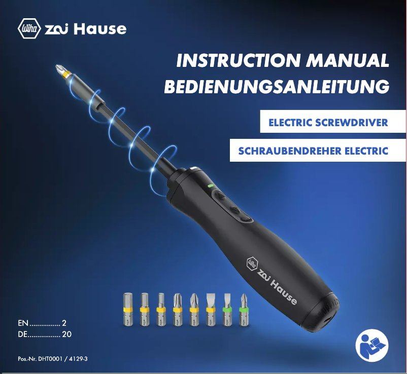 Page 1 de la notice Manuel utilisateur Wiha 44621