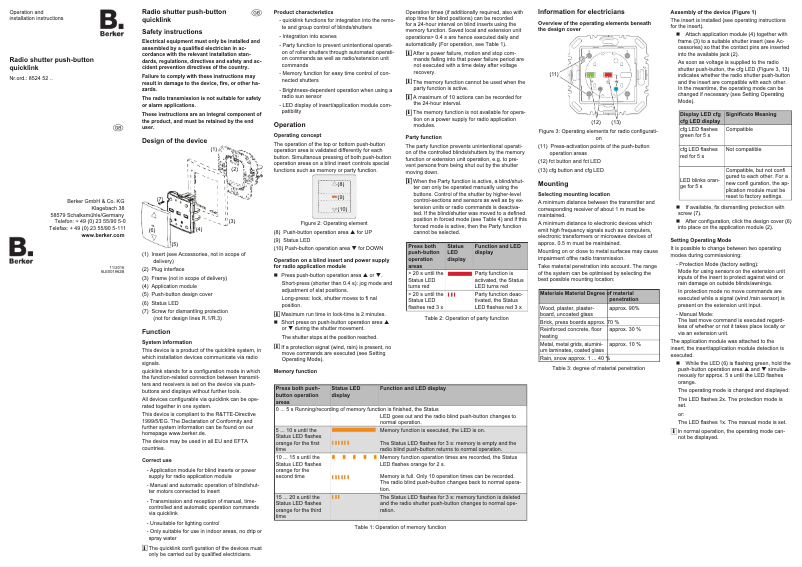Page n°1 - Manuel utilisateur Hager 85245283