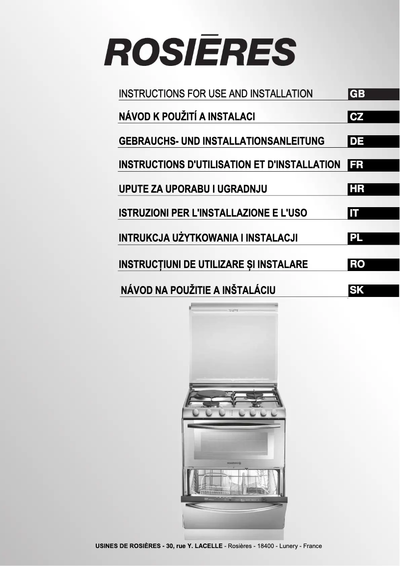 Image de la première page du manuel de l'appareil TRV60NORB/1