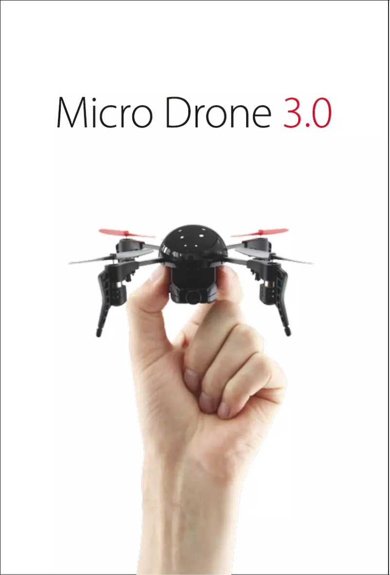 Image de la première page du manuel de l'appareil Micro Drone 3.0
