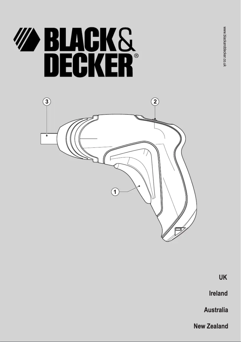 Página 1 del manual Manual de usuario Black & Decker KC360BL