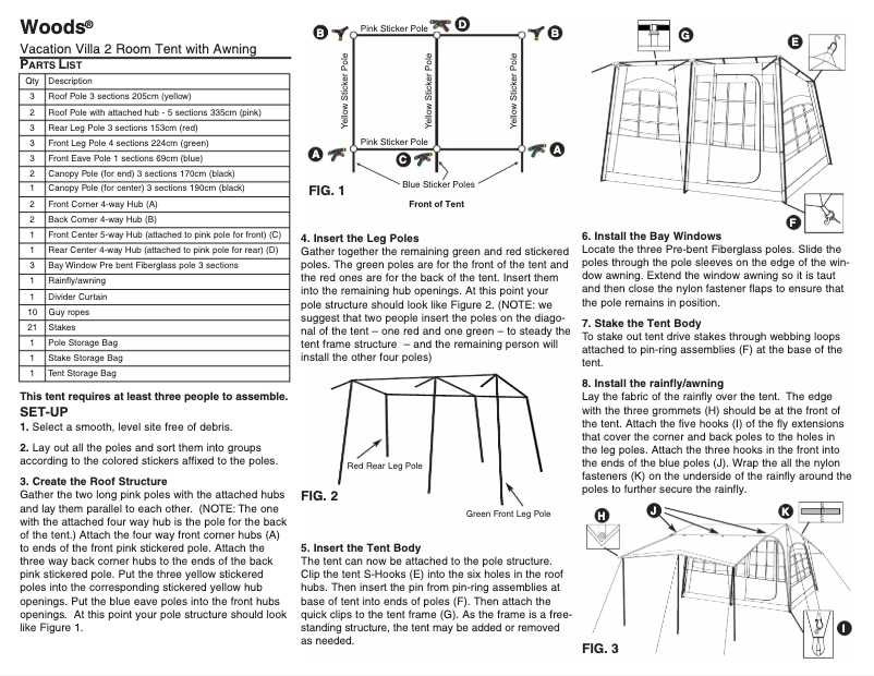 Página 1 del manual Manual de usuario Wood's Vacation Villa 2