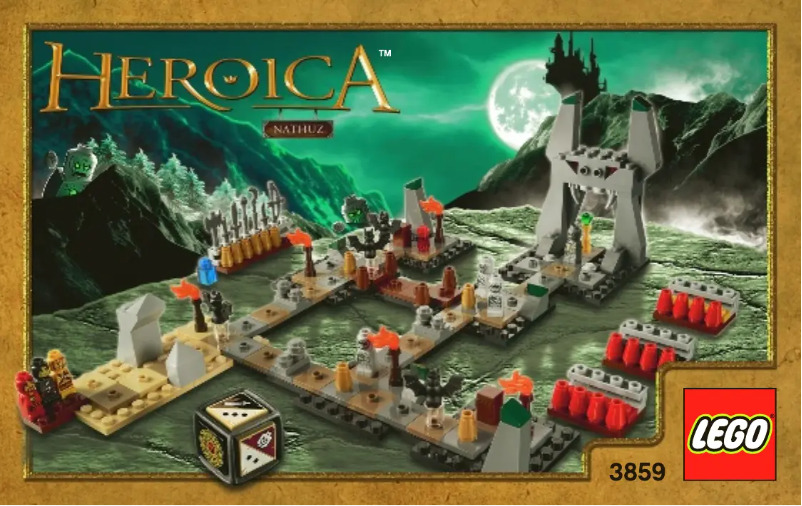 Page n°1 - Manuel utilisateur Lego Heroica Caverns of Nathuz