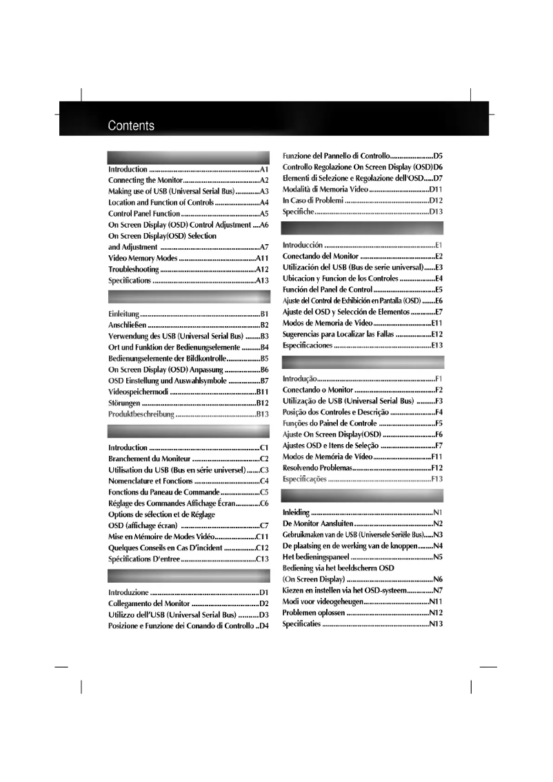 Page n°1 - Manuel utilisateur LG 793FT