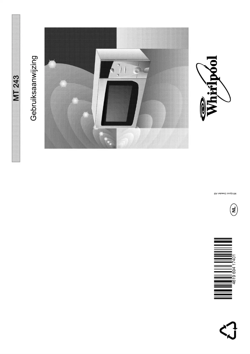 Página 1 del manual Manual de usuario Whirlpool MT 243