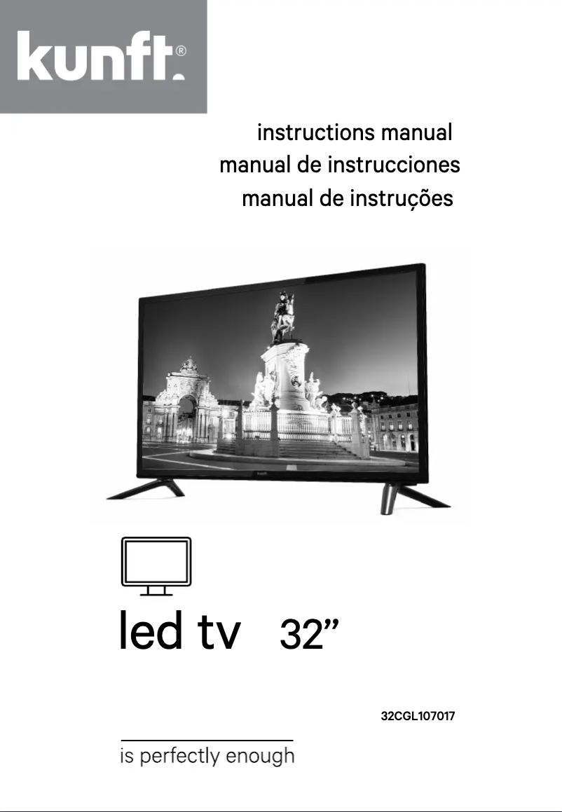 Page n°1 - Manuel utilisateur Kunft 32CGL107017