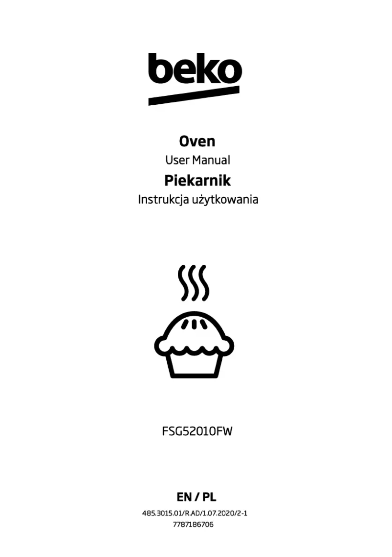 Image de la première page du manuel de l'appareil FSG52010FW