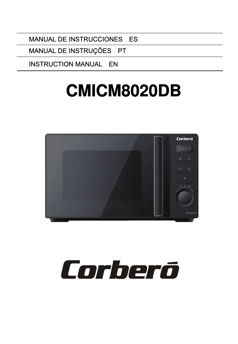 Page n°1 - Manuel utilisateur Corbero CMICM8020DB