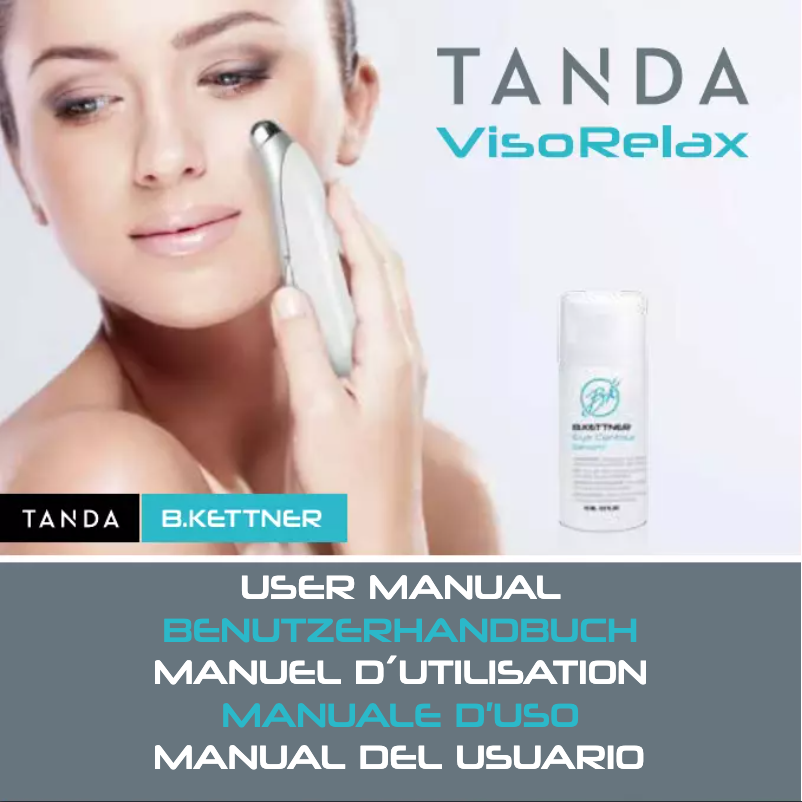 Page n°1 - Manuel utilisateur B.Kettner Tanda VisoRelax