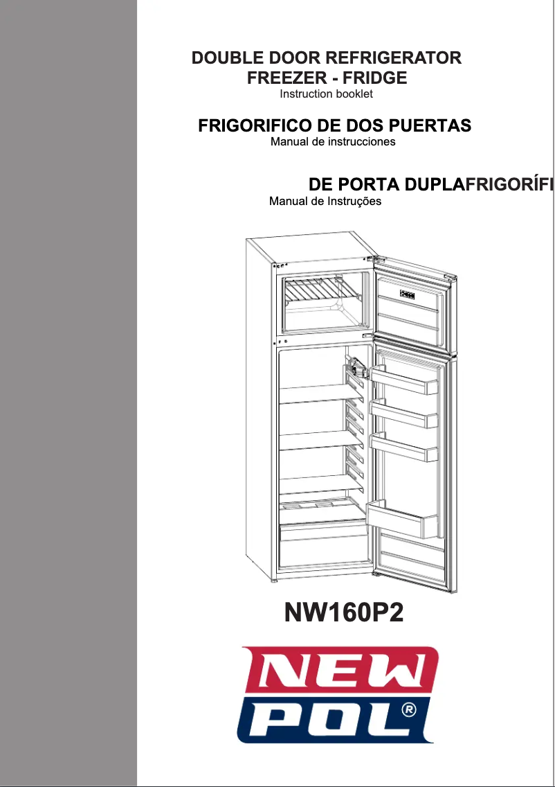 Page 1 de la notice Manuel utilisateur New Pol NW160P2