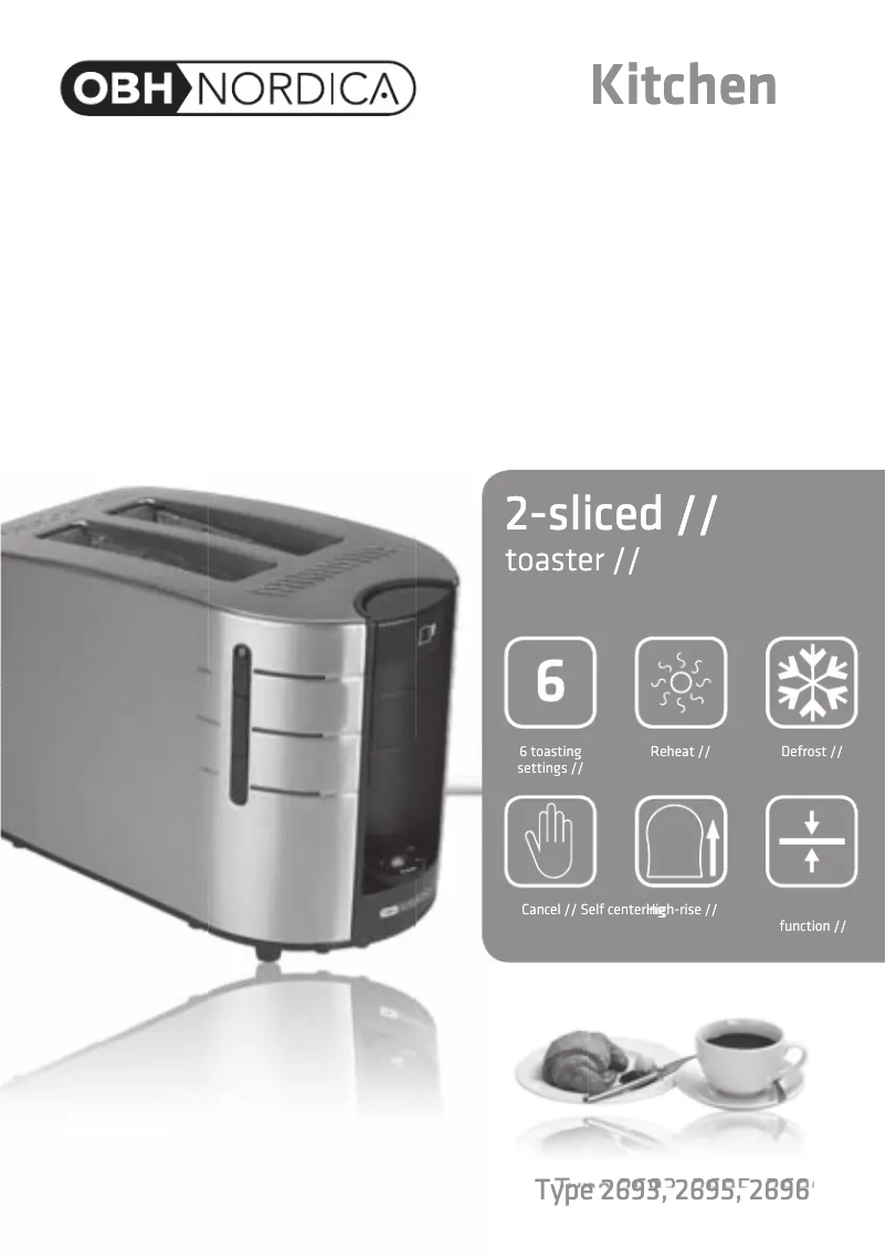 Página 1 del manual Manual de usuario OBH Nordica Avanti