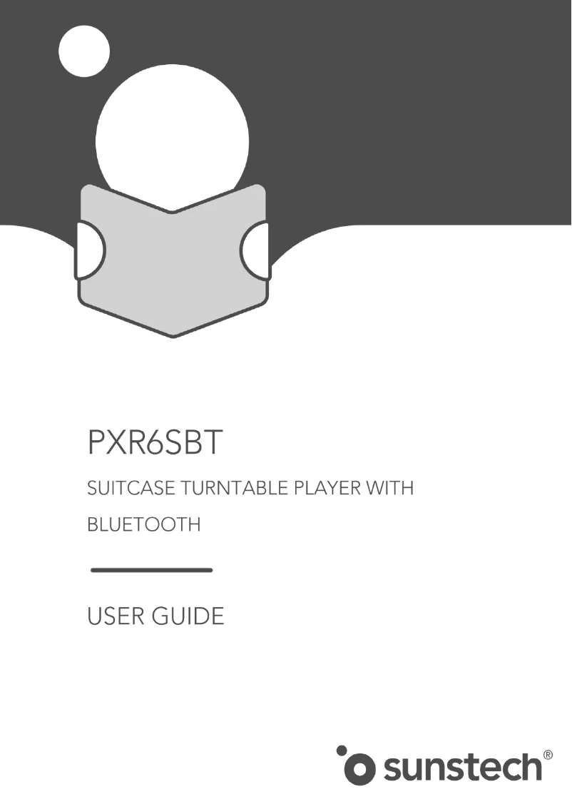 Page n°1 - Manuel utilisateur Sunstech PXR6SBT
