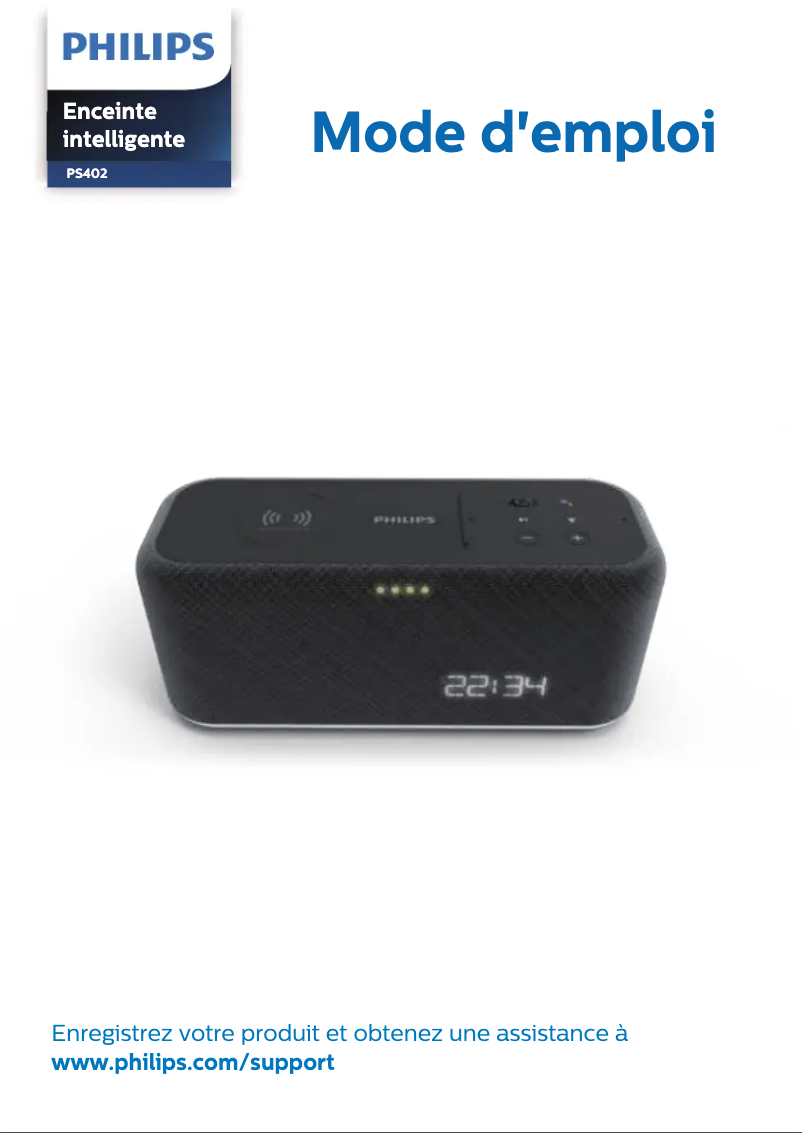 Page n°1 - Manuel utilisateur Philips TAPS402