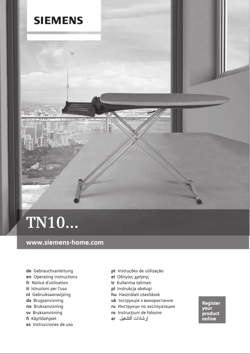 Page n°1 - Manuel utilisateur Siemens TN10200