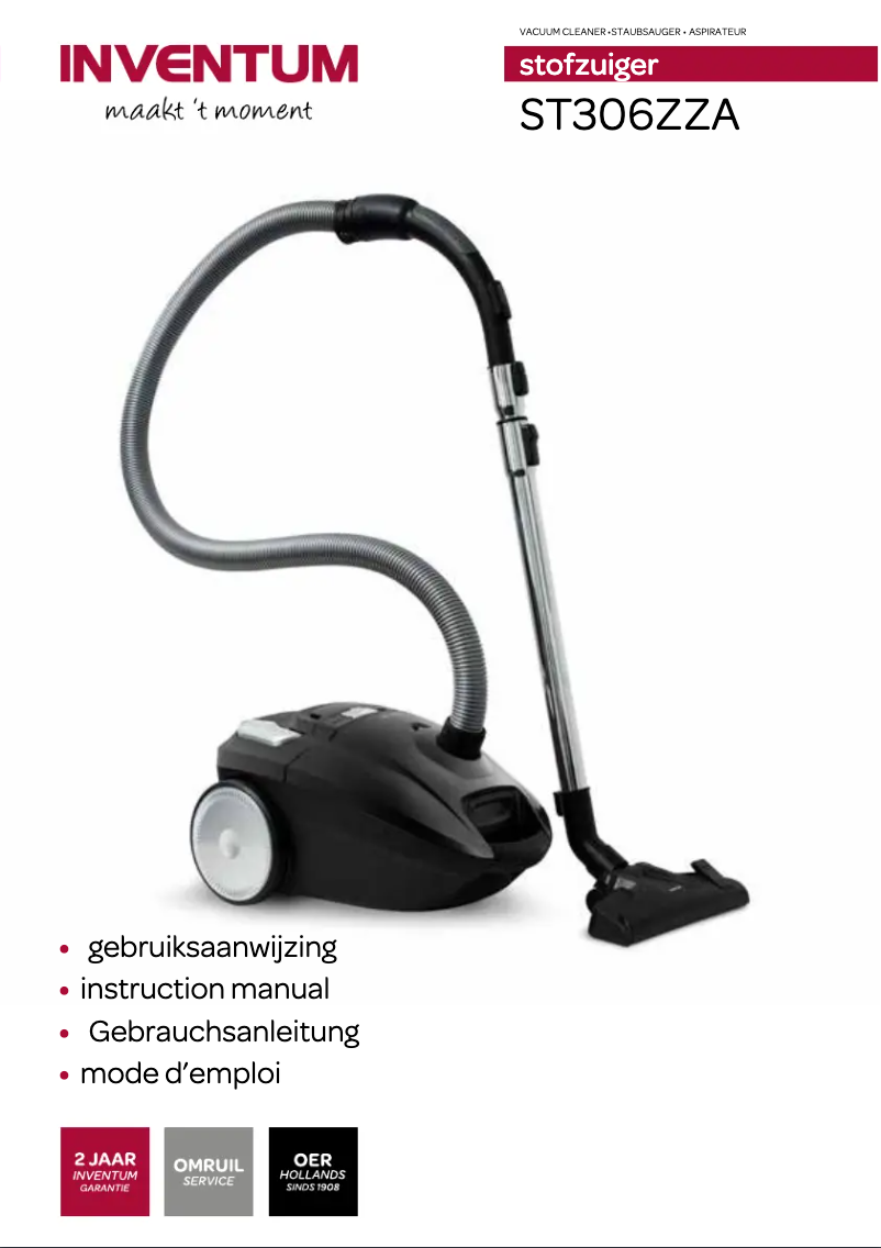 Image de la première page du manuel de l'appareil ST306ZZA