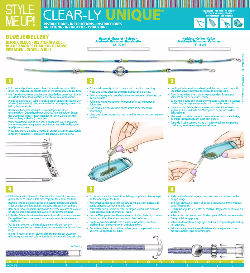 Página 1 del manual Manual de usuario Style Me Up Clear-Ly Unique Medium Box